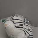 MaoGoLan 4Pcs White Tiger Stuffed Animals, 17.7 inches Large Tiger Plush Toy Set, Stuffed Mommy Tiger with 3 Cubs, Gifts for Boys Girls, Birthday Christmas Festival Decor