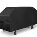 Griddle Cover 600D Heavy Duty for 36 inch Blackstone Griddle Cover Flat Top Grill Cover Blackstone Cover Accessories BBQ Gas 36 inch Grill Cover Waterproof Windproof Weather (Fit 36in Griddle(without hood))