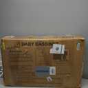 Rocking Bassinet for Baby, Electric Bassinet Automatic 5 Rocking Motion Bassinet Bedside Sleeper for Newborn, Auto Rolling Baby Cradle 6 Height Adjustable with 4 Lullabies, Wheels, Storage (Black)