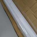 Foiresoft Standard Custom Zebra Roller Blinds for Windows [W10105 x H10115 Inch, White, Basic], Light Filtering Dual Layer Shades for Bedroom, Living Room, Office, 13 Colors