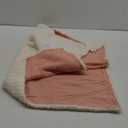 Soft Muslin Cotton Baby Blanket - Breathable and Lightweight Blanket Keeps Your Newborn Baby Girl Or Boy Cozy and Warm - Perfectly Sized for Any Stroller or Car Seat (Pink)