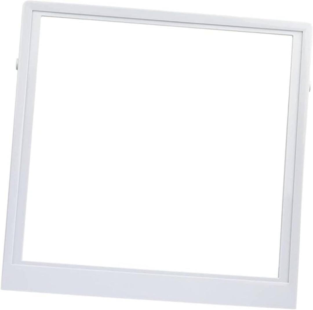 UPGRADED 240350903 Refrigerator Replacement Shelves Crisper Pan Cover Compatible with Frigidaire Bottom Shelf Frame Replacement Without Glass AP4428230 240350901