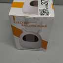 Balloon Pump Electric, SPLAKS Balloons Inflator Air Pump Portable Balloon Blower for Garland Arch, Party Decoration (White)