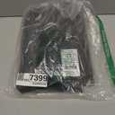 NICETOWN Pitch Black Solid Thermal Insulated Grommet Blackout Curtains/Drapes for Bedroom Window (2 Panels, 42 inches Wide by 63 inches Long, Black)