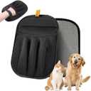 2PCS Pet Hair Removal Glove for Cats & Dogs Five-Finger Electrostatic Magic Brush Pet Hair Remover Glove for Clothing, Couch, Carpet, Furniture, Car Seat