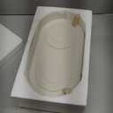 Elevated Ceramic Dog Bowl Set - Double Dog Feeding Bowls with Stand Splash Proof - Raised Dishes for Food and Water - Ideal for Small to Medium Dogs - 2 x 850 ml - 28.74 oz (White)