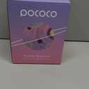 POCOCO Galaxy Star Projector for Bedroom with Replaceable Optical Film Discs, Home Planetarium Night Light Projector with High-Definition Soft Light for Relax, Study, and Meditate, Stress Relief Gifts (Black)