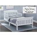 Delta Children Canton Toddler Bed, White