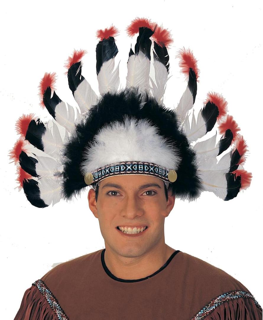 Rubies Feather Headdress Costume Accessory for Adults Unisex No Size