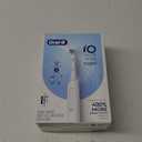 Oral-B iO Deep Clean Rechargeable Electric Powered Toothbrush, White with iO Series 3 Limited, 2 Brush Heads and Travel Case - Pressure Sensor to Protect Gums - 3 Cleaning Settings - 2 Minute Timer