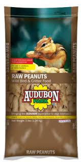 Audubon Park Raw Peanuts Seed Wild Bird Food, 3-lb bag.  12.20.26
