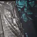 EUREKA ERGONOMIC Height Adjustable Computer Tower Stand, 2-Tier ATX-Case CPU Holder Cart Under Desk, Mobile PC Standing Table Home Office Gaming Accessories w/Rolling Wheels & Mouse Pad, Black 