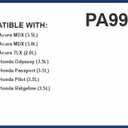 PG Engine Air Filter PA99178 | Fits 2018-2025 Honda Odyssey, 2017-2025 Ridgeline, 2019-2025 Passport, 2021-2025 Acura TLX, 2016-2022 Honda Pilot, 2016-2020 Acura MDX