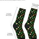 St Patricks Day Socks for Women Men, Novelty Clovers Socks Gifts for St.patrick's Day Decor