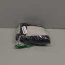 SUNFURA Dog Jacket, Large Dog Coat with Harness Built in, Warm Pet Winter Jacket Zippered Snow Coat with Furry Collar, Waterproof Fleece Snowsuit for French Bulldog, Army Black L