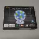 3D Crystal Football Puzzle, Crystal Puzzle Brainteasers for Puzzlers Ages 16 and Up, 77PCS(Yellow)