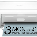 HP DeskJet 2827e Wireless All-in-One Color Inkjet Printer, Scanner, Copier, Best-for-Home, 3 Month Instant Ink Trial Included, AI-Enabled (6W7F5A)