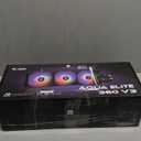 Thermalright Aqua Elite 360 V3 Liquid CPU Cooler, 360 Cooling Row Size, 3 x 120mm PWM Fans, S-FDB Bearings, for AM4/ AM5, Intel LGA1150/ 1151/ 1155/ 1156/ 1200/ 2011/ 1700/ 1851, Desktop CPU Cooler AIO