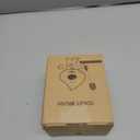 Compact Toilet Brush & Holder, Stainless Steel Handle, Space Saving for Storage, Deep Cleaning, Drip-Proof, Easy to Assemble, Nylon Bristles, White & Grey (1 Pack)