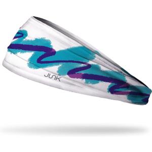 JUNK Brands Big Bang Lite Headband - Moisture-Wicking, Performance Fabric, Non-Slip, Sports Sweatband for Men & Women - One Size - Jazzy