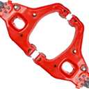 RWD Front Lower Control Arms for 99-06 Chevy Silverado GMC Sierra 1500 - Forged Steel OEM Replacement with Greasable Ball Joints & Reinforced PU Bushings (2 pcs)