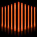 12 Inch Orange Glow Stick Bulk 24 PCS Big Light Sticks Glow in the Dark Party Supplies Light Up Sticks Party Favors Glow Toy for Halloween,Christmas,Birthday,Carnival,Bachelorette Party