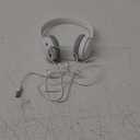 ILIVE WIRELESS HEADPHONE W/ MIC WHITE