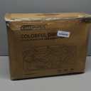 CAR PASS®Universal FIT Piping Leather Car Seat Cover, for suvs, Van, Trucks, Airbag Compatible, Inside Zipper Design and Reserved Opening Holes(Full Set, Grey)