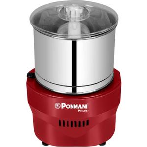 Pearl (110V) - 1.25Ltr Table Top Wet Grinder (Copper Motor, Red)