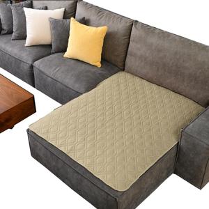 Ameritex Waterproof Dog Bed Cover Pet Blanket for Furniture Bed Couch Sofa Reversible (40x50 Inch (Pack of 1), Beige+khaki)