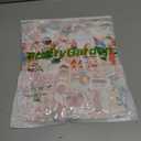 PRETTYGARDEN Womens Rompers for Summer 2025 Beach Vacation Clothes Short Sleeves Floral Jumpsuits Beach Cover Up (XL)