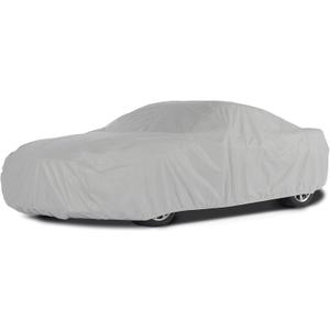 Covermates Contour Fit Car Cover - 3-Layer Construction, Mesh Vent, Elastic Hem, Vehicle Covers, Grey