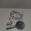 Filtered Shower Head with Handheld, High Pressure 9 Spray Mode Chrome Showerhead with Filters,detachable shower head,Water Softener Filters Beads for Hard Water -Remove Chlorine