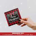 8 x Smores Ornaments, Snowman Ornaments - Cute Smores Ornament for Christmas Tree - Marshmallow Gifts for Snowmen Lovers, S'Mores Themed Gifts - Acrylic Snowman Ornament 2025