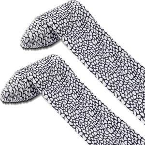 2 x 2 Pieces Christmas Village Accessories Christmas Village Street Mat Brick Road Decorations Snow Road Mat for Miniature Christmas Village Landscape Home Garden 4.7 x 78.74 Inch (Cobblestone Style)