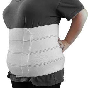 MARS WELLNESS Premium Plus Size Bariatric Abdominal Binder - 9" 3 Section/Panel - Bariatric Binder Abdominal Brace for Men or Women - XL - Up to 45" (X-Large (1 Count))