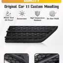Fog Light Cover Fit for 2016 2017 2018 Honda Pilot accessories (Left)