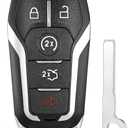 Smart Key Fob Replacement Fits for Ford Explore 2016-2017 Edge Mustang 2015-2017 Fusion 2013-2016 Lincoln MKZ 2013-2016 MKC 2014-2016 MKX 2016-2019 Proximity Keyless Entry Remote Control 902 Mhz