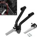 Motorcycle Rear Passenger Footrest Rear Folding Foot Pegs Pedal Kit for Rebel CMX 500 300 2017-2021 2017 2018 2019 2020 2021 2022