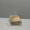 DILATATA Artificial White Tulips in Vase with Faux Water 6" Real Touch Flowers Fake Tulips Small Flowers Arrangement in Round Glass Vase for Mother's Day Table Centerpiece Wedding Home Decor