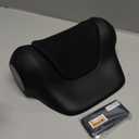 Ringco Neck Massager with Heat, Red Light & Vibration Adjustable, Heated Neck Stretcher with 3 Modes, Rechargeable Cervical Traction Device for Pain Relief & Muscle Relaxation, Christmas Gift (Black)