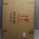 Oval Bathroom Mirror Wall Mounted Large Decorative Wall Mirror for Living Room, Bedroom, or Entryway – Vintage Sunburst Design with Beveled Detailing – Wavy Frame Vanity Mirror (White)