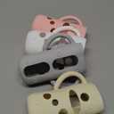 Lionpower 3 Pack Silicone Sleeves for Lansinoh Glass Bottles (Old Style) 5oz Protective Covers with Handle, Non-Slip Baby Bottle Holder, Compatible with Lansinoh Bottles (Grey+Pink+Beige(5OZ)