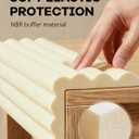 Edge and Corner Guards with Strong Adhesive Extra Thick Baby Proofing Furniture Protector for Table Desk Bed Cabinets Child Safety for Home and Nursery (Beige White, 16.4 Feet)
