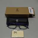 EASY READ 2 Pairs Sporty Style Reading Glasses for MenRectangular TR90 Blue Light Blocking Readers with Spring Hinge