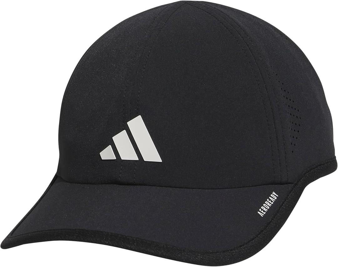adidas Men's Superlite Hat – Lightweight Moisture-Wicking Cap for Workout and Training (Black)