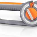 Oavostd Knife Sharpener, 6 Slot Knob Kitchen Knife Sharpener Equipped with Diamond, Tungsten, Ceramic for Straight, Serrated and Scissor Sharpener, All-in-One Precision Afilador De Cuchillos