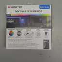 Monster 50 Foot RGB LED Light Strip with Remote Control, 270 RGB LEDs, Adhesive Backing, Coated for Moisture Protection, Dimmable, 24V Plug, 4 Modes Including Strobe, Flash, Fade & Smooth