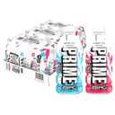PRIME ZERO BERRY ICE & CHERRY ICE Sugar Free Sports Drinks, Electrolyte Enhanced to Replenish Fluids, B Vitamins, Antioxidants, Low Calorie, Made with Natural Flavors, 12 Fl Oz 24 Pack (EXP 03/01/27)