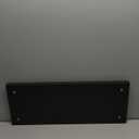 Monitor Stand Riser, Wood & Acrylic Computer Monitor Stand Desk Desktop Organizer Table for Home, Office Workspace, Laptop Riser, Printer, PC & TV Screen Riser (25*10 Inch, Black Oak)